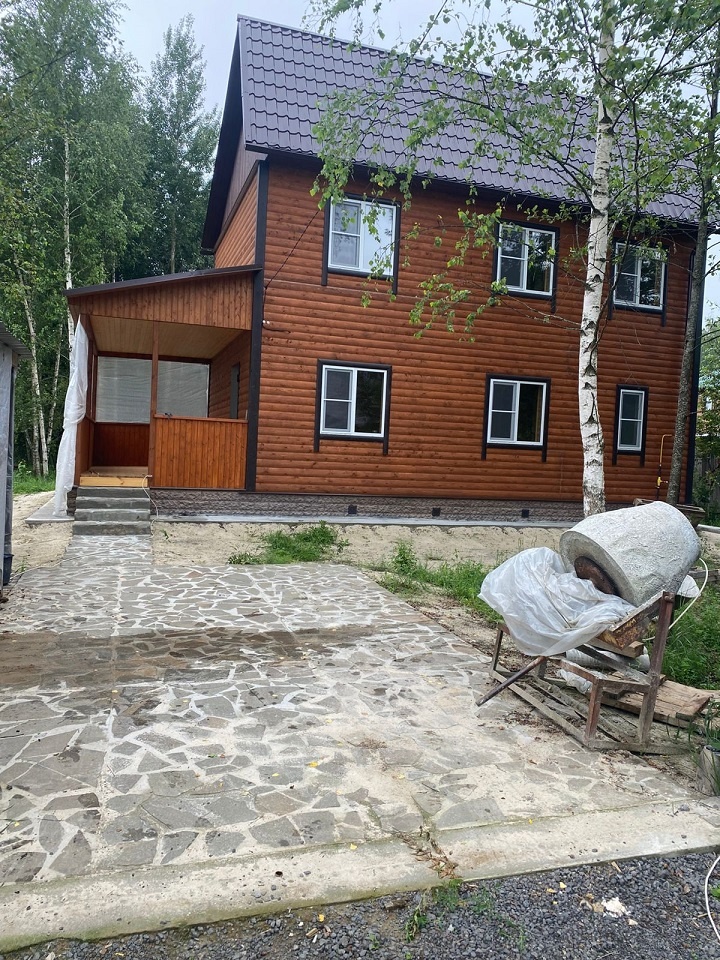 Продаётся уютный  дом для круглогодичного проживания в СНТ Исток
(Чеховский г.о., д. Жальское, 70 км от МКАД)
Ключевые преимущества: 
Тёплый и экологичный дом из бруса с утеплением, готов к зимнему проживанию. 
Участок 8 соток — ровный, солнечный, с зонированием под сад, зону отдыха и парковку. 
О
