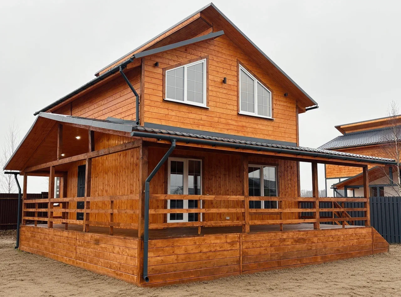 Продаётся стильный, уютный, 2-х этажный ДОМ 130 кв.м +просторная Терраса, участок 7 соток в Чеховском районе,  Васькино ДНП Соколиная гора .

Продуманная до мелочей планировка. 
•Фундамент: железобетонные сваи.
•Просторная кухня -гостиная, место для торжественных встреч. Панорамные окна в пол с выхо