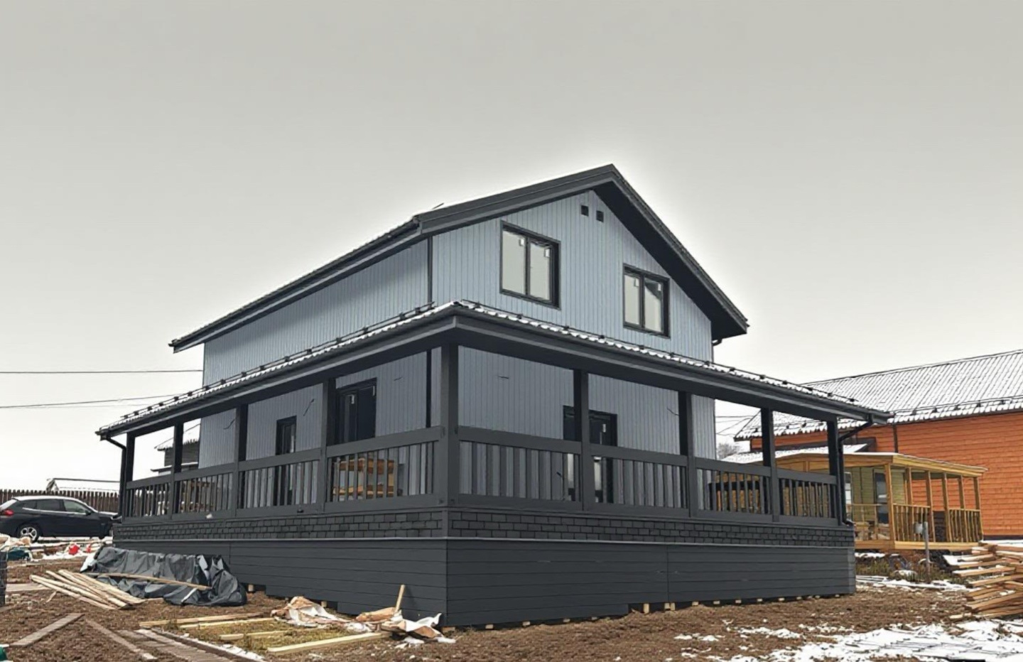 Продаётся уютный дом-мечта 160 м² . Полная готовность под ключ! (ИЖС, 8 соток)

Ваша идеальная локация: природа + инфраструктура
Участок 8 соток с прямым выходом в лес — ваша личная тишина, воздух и прогулки в любое время. При этом в шаговой доступности всё необходимое: детский сад, магазины, аптеки